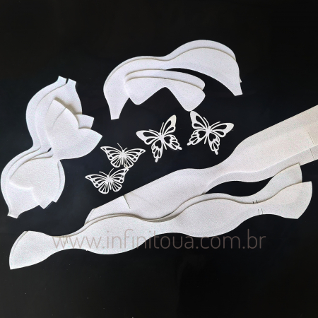 KIT PARA MONTAGEM DE LAÇOS, MOD VARIADOS