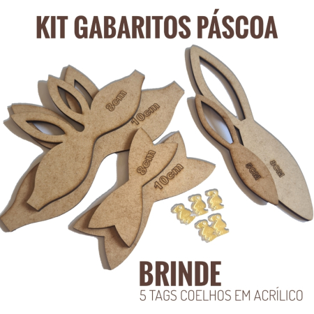 KIT GABARITOS PÁSCOA 