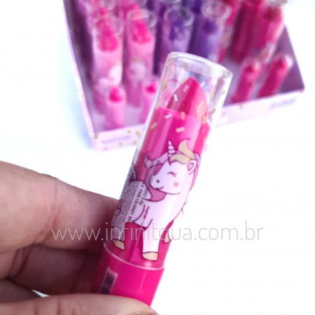 BATOM UNICÓRNIO ROSA